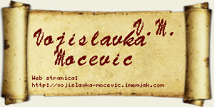 Vojislavka Močević vizit kartica